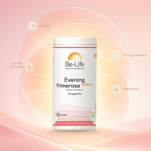 Evening Primerose 1000 BIO — Huile d'Onagre (Be-Life)