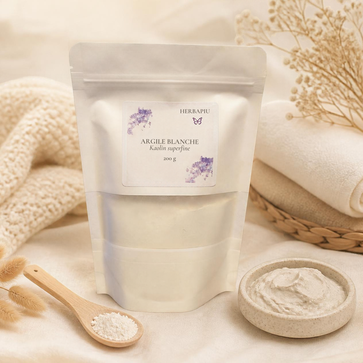 Argile blanche superfine kaolin